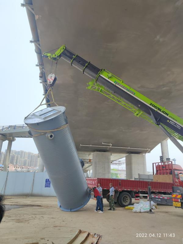 安慶合肥引江濟淮肥西巢湖路高排雨水管道截污一體化HMPP泵站1.png